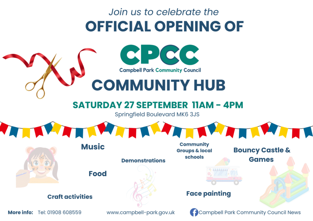 CPCC Community Hub Official Opening Event 27 September
